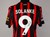 Dominic Solanke signed red & black striped Bournemouth No.9 home shirt, season 2023-24