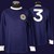 Eddie McCreadie blue No.3 Scotland International match long-sleeved shirt, 1967