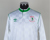 George Best white and green No.14 George Best Testimonial long-sleeved shirt, 1988