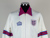 Viv Anderson rare white, blue and red England track suit top, 1978