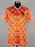 Viv Anderson orange and white No.15 Holland v. England match issued short-sleeved shirt, 1988