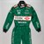 Eddie Irvine a Jaguar green OMP race worn race suit