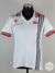 David McCreery white No. 12 Manchester United short sleeved 1977 FA Charity shield shirt