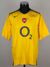 Thierry Henry yellow & grey No.14 Arsenal v. Barcelona match worn shirt, 2006