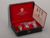 Cased set of limited edition of Manchester United Treble Champions Watch Set by Klaus Kobec