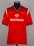 Mike Duxbury red No.12 Manchester United match worn 1985 F.A.Cup final shirt