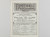 Liverpool v. Manchester United, Lancashire Cup Final match programme, 25th April 1931